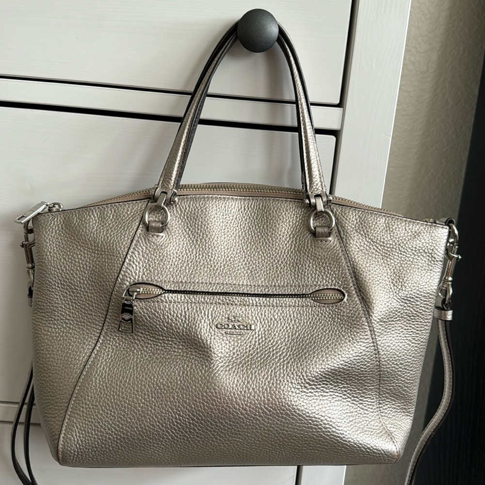 Coach leather purse